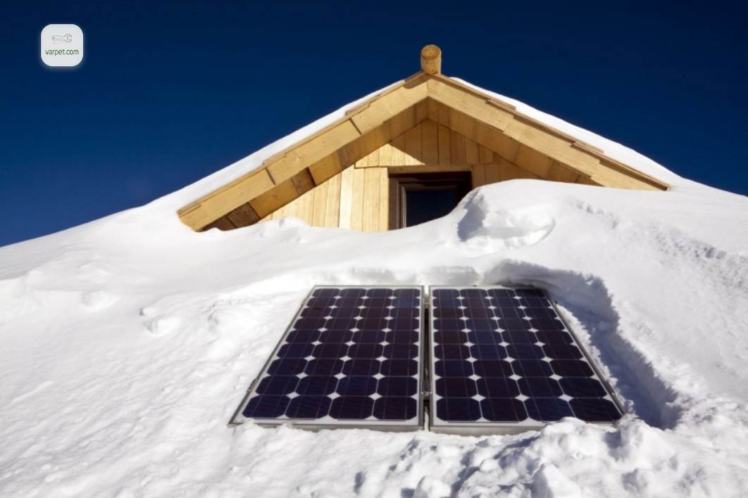 солнечные батареи зимой